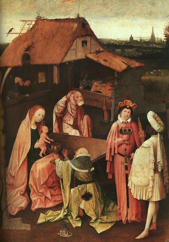 BOSCH, Hieronymus Epiphany oil painting picture
